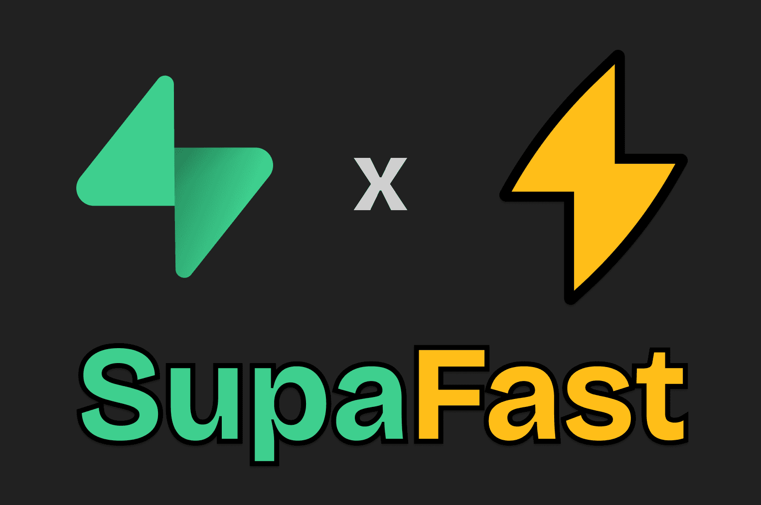 Supabase and FluentDrummer logo combined